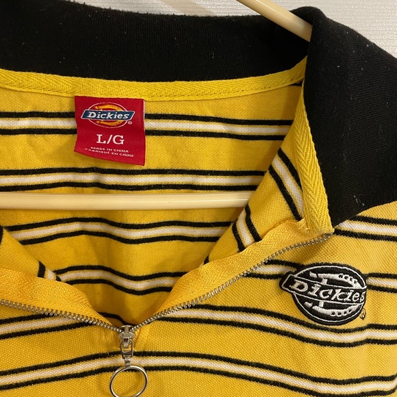 Dickies yellow striped crop top💛 - Picture 4 of 4
